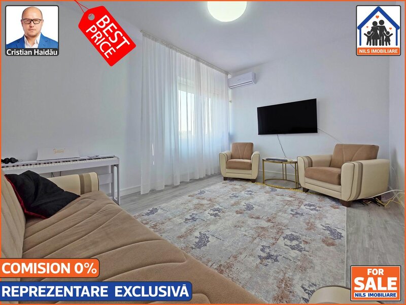 Damaroaia, apartament 2 camere, renovat, mobilat, utilat, parcare, sector 1
