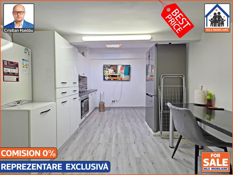 Damaroaia, apartament 2 camere, renovat, mobilat, utilat, parcare, sector 1
